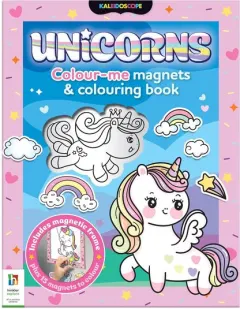 Coperta cărții Unicorns Colour-Me Magnets