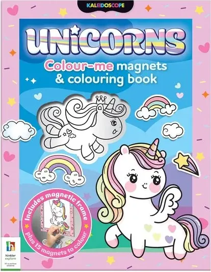 Coperta cărții Unicorns Colour-Me Magnets