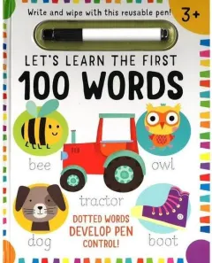 Coperta cărții Let´s Learn First: 100 Words (wipe clean with pen)