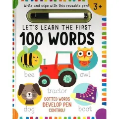 Coperta cărții Let´s Learn First: 100 Words (wipe clean with pen)