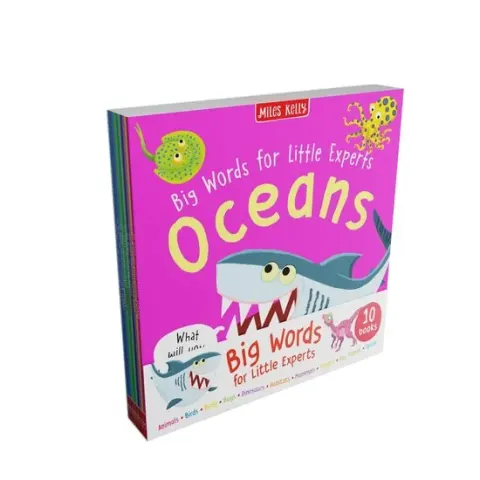 Coperta cărții Big Words for Little Experts 10 Books Collection Set(Animals, Birds, Body, Bugs, Dinosaurs, Habitats, Mammals, Oceans, Our Planet & Space)
