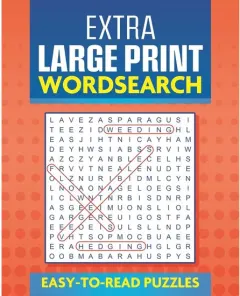 Coperta cărții Extra Large Print Wordsearch: Easy to Read Puzzles