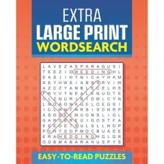 Coperta cărții Extra Large Print Wordsearch: Easy to Read Puzzles