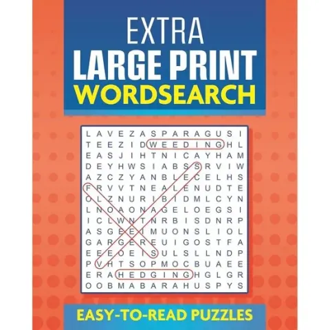 Coperta cărții Extra Large Print Wordsearch: Easy to Read Puzzles