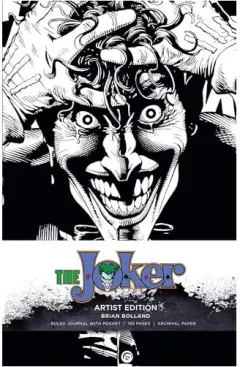 Coperta cărții DC Comics : the Joker Hardcover Ruled Journal : Artist Edition