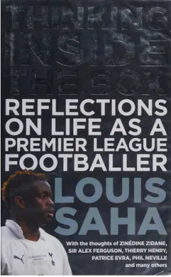 Coperta cărții Thinking Inside the Box Reflections on Life As a Premier League Footballer