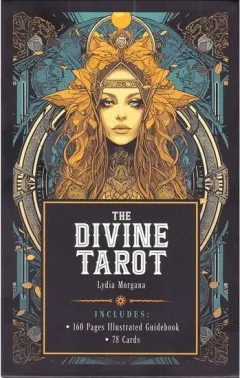 Coperta cărții Divine Tarot box (cards & book)