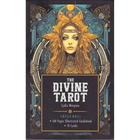 Coperta cărții Divine Tarot box (cards & book)