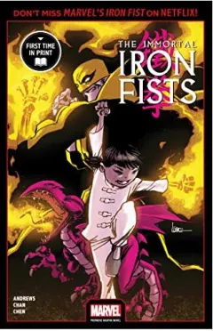 Coperta cărții Immortal Iron Fists, Kaare Andrews
