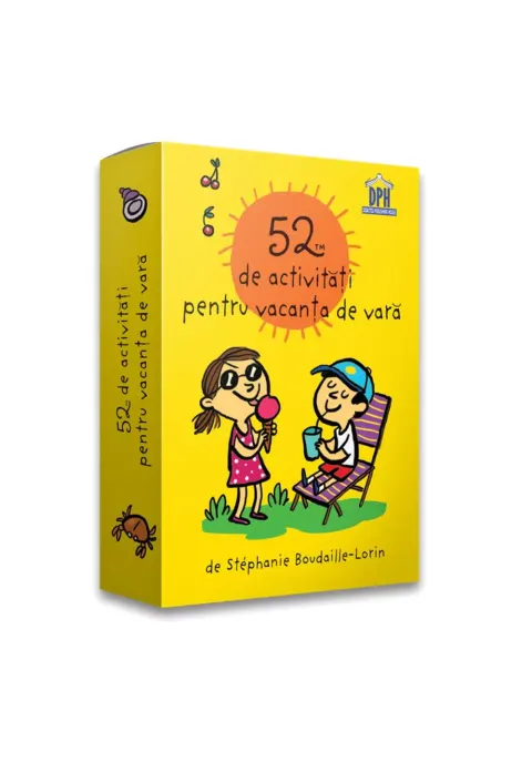 Coperta cărții 52 de activități pentru vacanța de vară