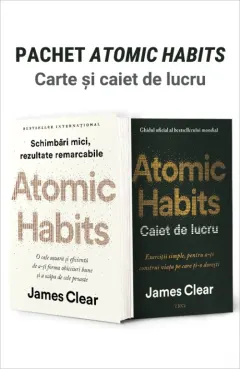 Coperta cărții Pachet Atomic Habits. Atomic Habits/ Atomic Habits. Caiet de lucru - James Clear