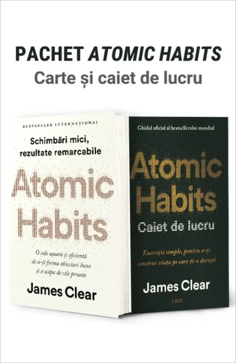 Coperta cărții Pachet Atomic Habits. Atomic Habits/ Atomic Habits. Caiet de lucru - James Clear