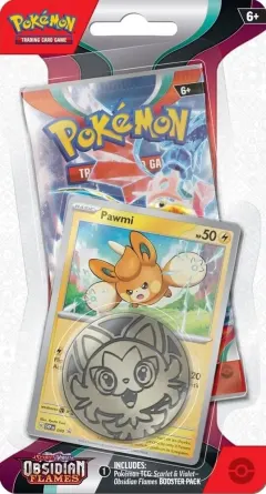 Coperta cărții Pokemon TCG: SV03 Obsidian Flames - Checklane Blister