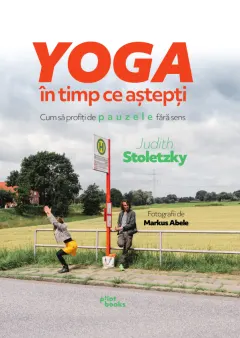 Coperta cărții Yoga în timp ce aștepți