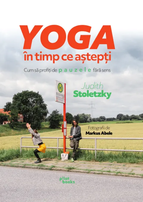 Coperta cărții Yoga în timp ce aștepți