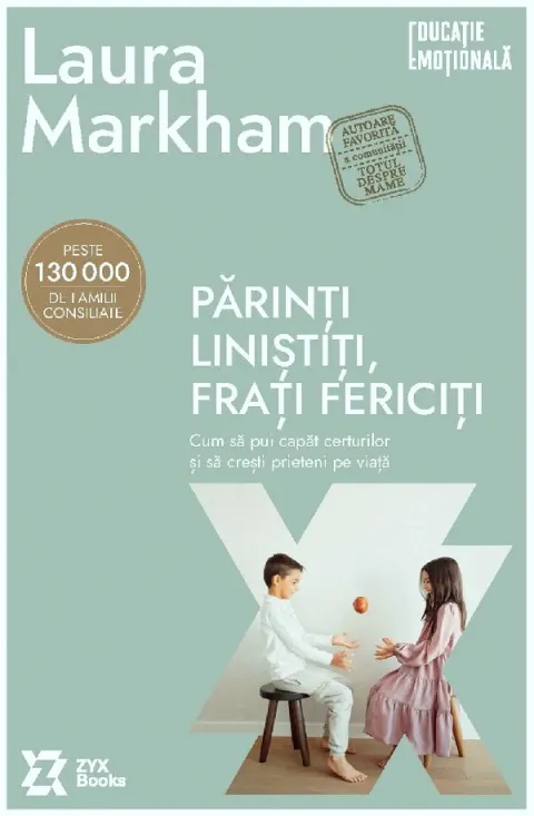 Coperta cărții Parinti linistiti, frati fericiti