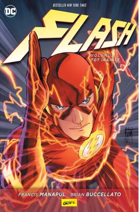 Coperta cărții Flash #1. Tot înainte