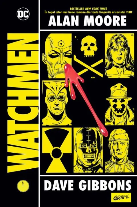 Coperta cărții Watchmen