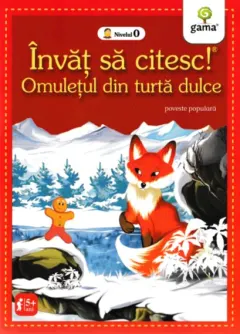 Coperta cărții Invat sa citesc! Omuletul din turta dulce