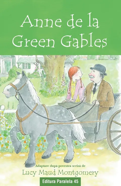 Coperta cărții Anne de la Green Gables (repovestire)