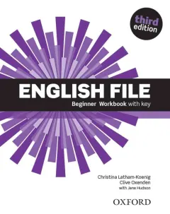 Coperta cărții English File 3E Beginner Workbook with key