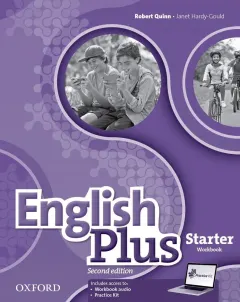 Coperta cărții English Plus 2E Starter Workbook with access to Practice Kit- REDUCERE 50%