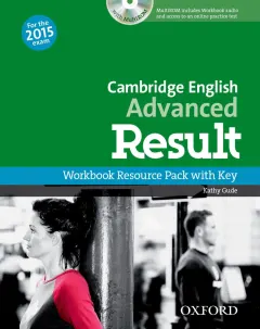 Coperta cărții Cambridge English: Advanced Result: Workbook Resource Pack with Key- REDUCERE 50%