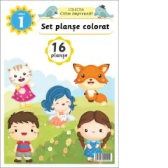 Coperta cărții Set planse de colorat. Clasa I - 16 planse A5