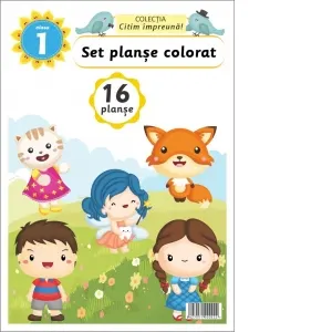 Coperta cărții Set planse de colorat. Clasa I - 16 planse A5