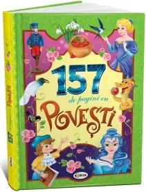 Coperta cărții 157 de pagini cu Povesti