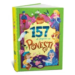 Coperta cărții 157 de pagini cu Povesti