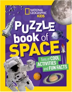 Coperta cărții National Geographic Kids Puzzle Book: Space