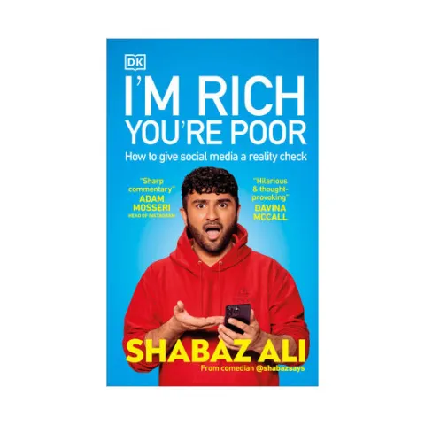 Coperta cărții I'm rich, you're poor: how to give social media a reality check