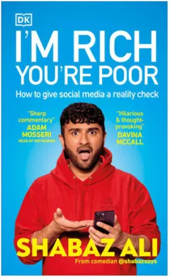 Coperta cărții I'm rich, you're poor: how to give social media a reality check