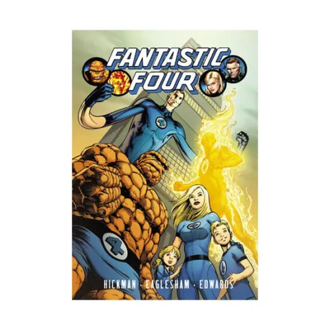 Coperta cărții Fantastic Four by Jonathan Hickman - Volume 4