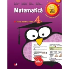 Coperta cărții Matematica. Teste pentru clasa a IV-a