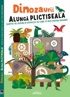 Coperta cărții Dinozaurii alungă plictiseala