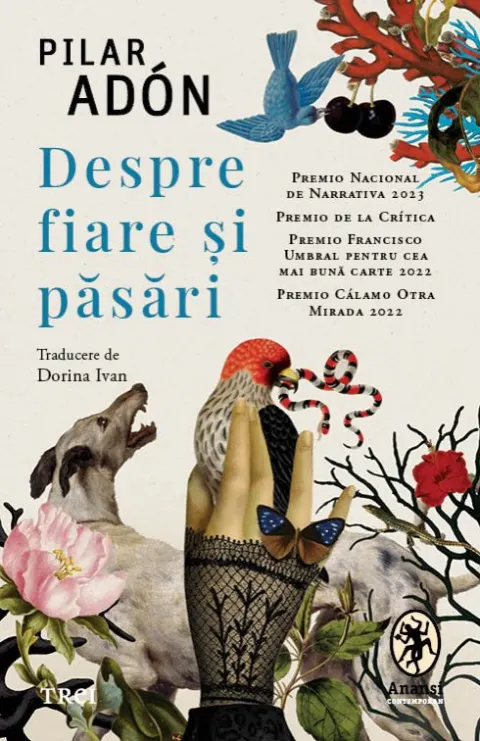 Coperta cărții Despre fiare și păsări