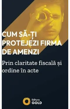 Coperta cărții Cum sa-ti protejezi firma de amenzi prin claritate fiscala si ordine in acte
