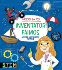 Coperta cărții Vreau să fiu inventator faimos