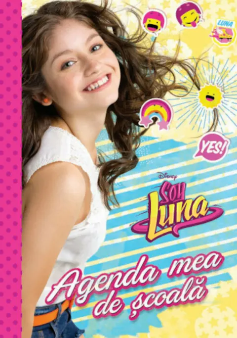 Coperta cărții Disney. Soy Luna. Agenda mea de școală