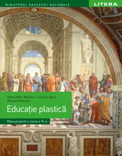 Coperta cărții Educație plastică. Manual. Clasa a VI-a