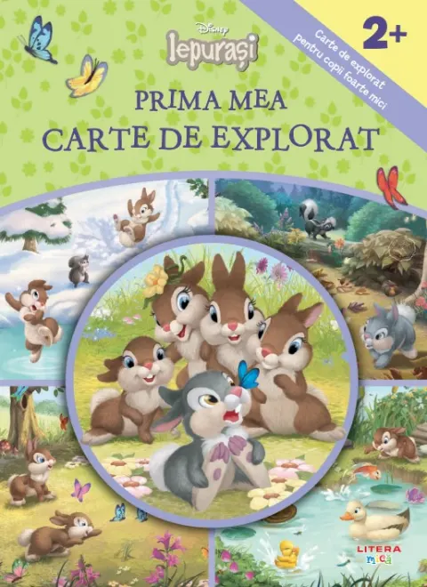 Coperta cărții Disney Iepurasi. Prima mea carte de explorat (2+)