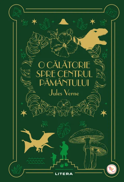 Coperta cărții O calatorie spre centrul Pamantului. Volumul 24. Biblioteca pentru copii