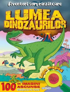 Coperta cărții Aventuri surprinzătoare: Lumea dinozaurilor