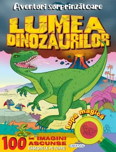 Coperta cărții Aventuri surprinzătoare: Lumea dinozaurilor
