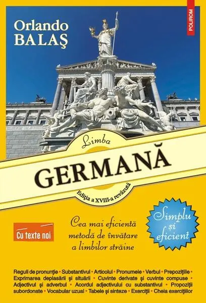 Coperta cărții Limba germană. Simplu și eficient (Ediția a XVIII‑a, cu texte noi)