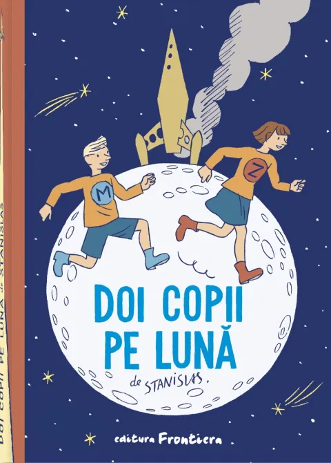 Coperta cărții Doi copii pe Lună