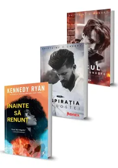 Coperta cărții Pachet Respiratia dragostei + Focul care ne uneste + Inainte sa renunt. Set 3 carti