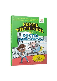 Coperta cărții Super Tocilarul vs Doctor Fund-Gumos